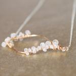 FELICITY NECKLACE--Hammered..