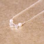 Squiggle Sterling Charm Nec..