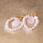 Cream Keishi Pearl Rose Qua..