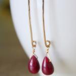 Polished Smooth Ruby Teardr..