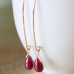 Polished Smooth Ruby Teardr..