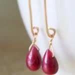 Polished Smooth Ruby Teardr..