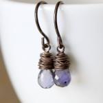 Indigo Violet Iolite Earrin..