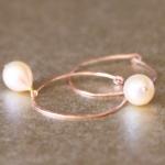 DROPS--Hammered Rose Gold F..