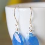 Ocean Blue Chalcedony Teard..