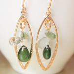 EMERALD--Green Stone Gold H..