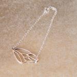 Dragonfly Wing Charm Sterli..