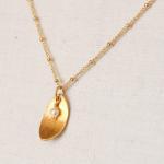 LEAF--Pearl and Gold Petal ..